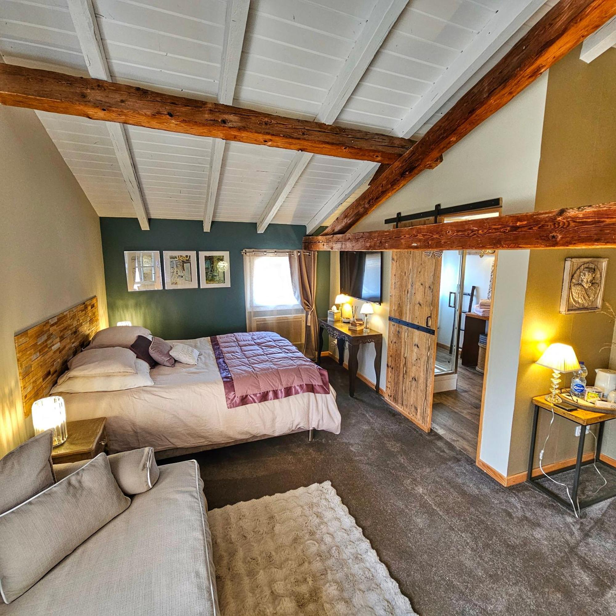 La Grange Du Couvent B&B リボーヴィレ エクステリア 写真